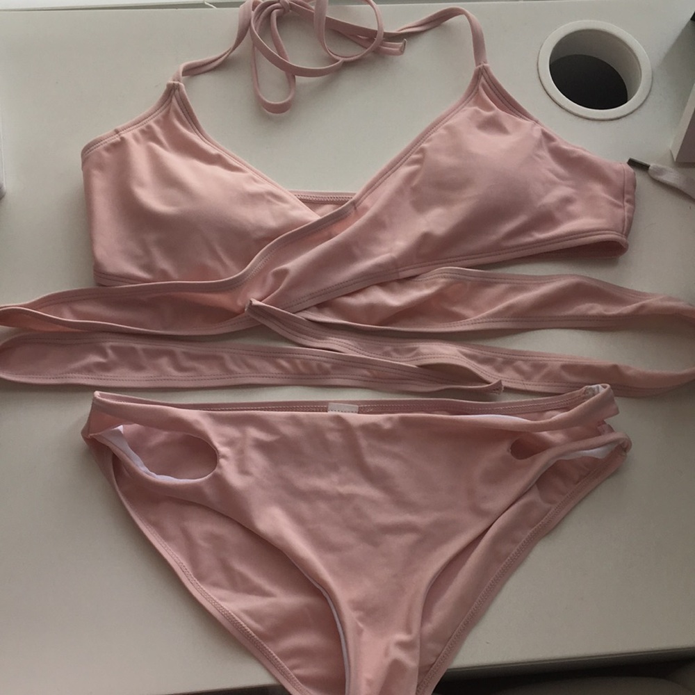 Pink Shein Bathing suit